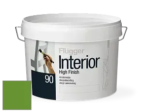 Краска Flugger Interior High Finish 90 акриловая глянцевая эмаль цвет NCS S 2075-G30Y 