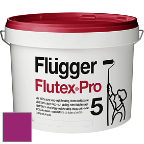 Краска Flugger Flutex Pro 5 матовая краска цвет RAL 4006 