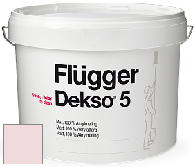 Краска Flugger Dekso 5 матовая краска цвет 2412 