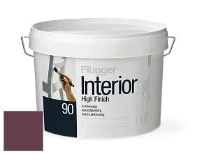 Краска Flugger Interior High Finish 90 акриловая глянцевая эмаль цвет NCS S 6030-R20B 