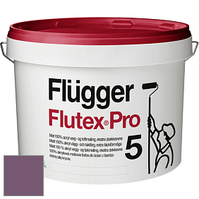 Краска Flugger Flutex Pro 5 матовая краска цвет NCS S 5030-R40B 