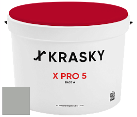 Краска X PRO 5 X Krasky матовая краска для стен и потолков цвет 5326 