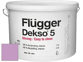 Краска Flugger Dekso 5 матовая краска цвет 2436 