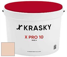 Краска X Pro 10 X Krasky матовая краска для стен и потолков цвет NCS S 1010-Y50R 