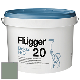 Краска Flugger Dekso H2O 20 полуматовая краска цвет NO.62 