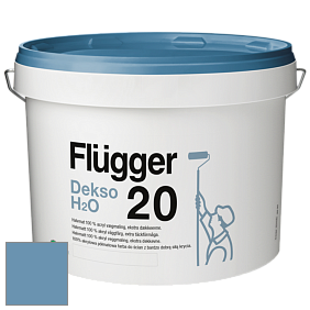 Краска Flugger Dekso H2O 20 полуматовая краска цвет RAL 5024 