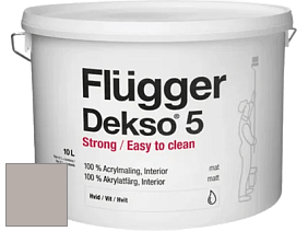 Краска Flugger Dekso 5 матовая краска цвет 5395 