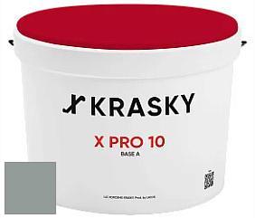 Краска X Pro 10 X Krasky матовая краска для стен и потолков цвет NCS S 4005-B80G 