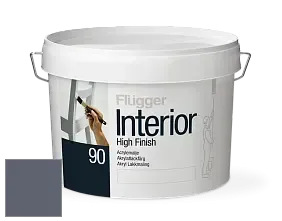 Краска Flugger Interior High Finish 90 акриловая глянцевая эмаль цвет 4448 