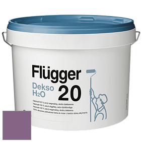Краска Flugger Dekso H2O 20 полуматовая краска цвет 3437 