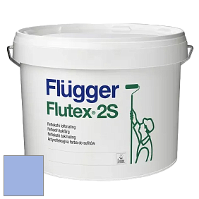 Краска Flugger Flutex 2S глубоко матовая краска цвет NCS S 1040-R70B 
