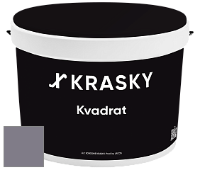 Краска X2B Kvadrat X Krasky матовая краска для потолков глубокого чёрного цвета цвет 5467 