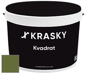 Краска X2B Kvadrat X Krasky матовая краска для потолков глубокого чёрного цвета цвет NCS S 4550-G40Y 