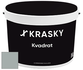 Краска X2B Kvadrat X Krasky матовая краска для потолков глубокого чёрного цвета цвет NCS S 3005-B80G 