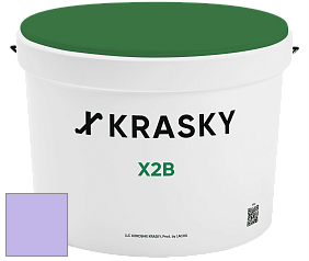 Краска X2B X Krasky глубокоматовая краска для потолков цвет 1443 