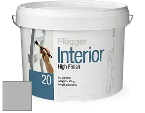Краска Flugger Interior High Finish 20 акриловая полуматовая эмаль цвет 5335 