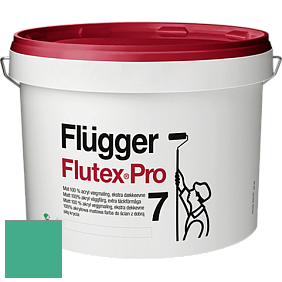Краска Flugger Flutex Pro 7 матовая краска цвет NCS S 2050-B90G 