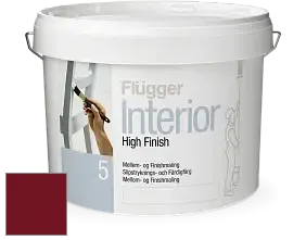 Краска Flugger Interior High Finish 5 матовая акриловая краска-грунт цвет RAL 3032 