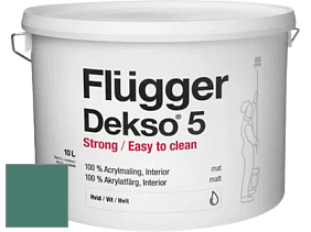 Краска Flugger Dekso 5 матовая краска цвет 2497 