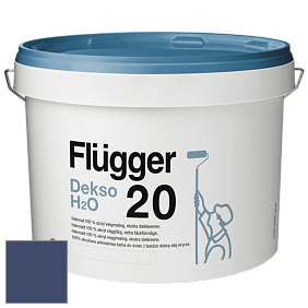 Краска Flugger Dekso H2O 20 полуматовая краска цвет 2468 