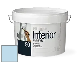 Краска Flugger Interior High Finish 90 акриловая глянцевая эмаль цвет NCS S 0520-R90B 