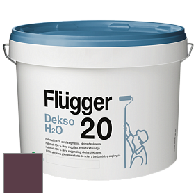 Краска Flugger Dekso H2O 20 полуматовая краска цвет 4418 
