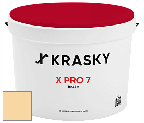 Краска X Pro 7 X Krasky матовая краска для стен и потолков цвет 2345 