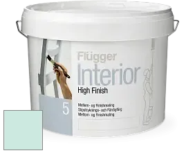 Краска Flugger Interior High Finish 5 матовая акриловая краска-грунт цвет NCS S 0515-B80G 