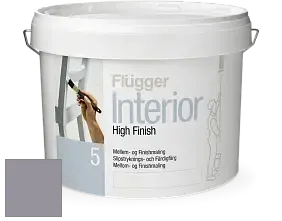 Краска Flugger Interior High Finish 5 матовая акриловая краска-грунт цвет NCS S 4010-R50B 
