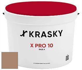 Краска X Pro 10 X Krasky матовая краска для стен и потолков цвет NCS S 4020-Y40R 
