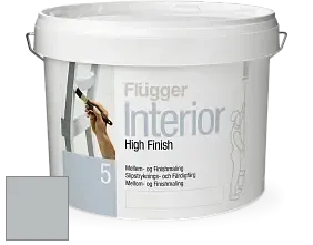 Краска Flugger Interior High Finish 5 матовая акриловая краска-грунт цвет NCS S 2502-B50G 