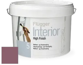 Краска Flugger Interior High Finish 5 матовая акриловая краска-грунт цвет 3428 