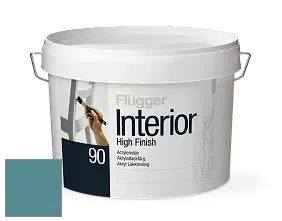 Краска Flugger Interior High Finish 90 акриловая глянцевая эмаль цвет NCS S 4030-B30G 