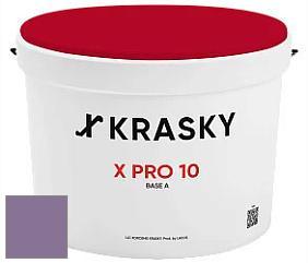 Краска X Pro 10 X Krasky матовая краска для стен и потолков цвет NCS S 4030-R50B 
