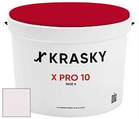 Краска X Pro 10 X Krasky матовая краска для стен и потолков цвет NCS S 0505-R20B 
