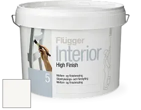 Краска Flugger Interior High Finish 5 матовая акриловая краска-грунт цвет 5342 