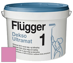 Краска Flugger Dekso 1 ультраматовая краска цвет NCS S 1050-R30B 