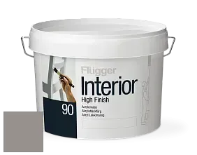 Краска Flugger Interior High Finish 90 акриловая глянцевая эмаль цвет NCS S 4502-Y50R 