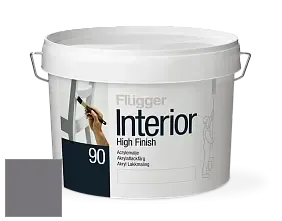 Краска Flugger Interior High Finish 90 акриловая глянцевая эмаль цвет NCS S 6005-R50B 
