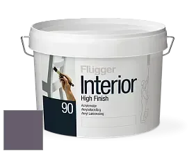 Краска Flugger Interior High Finish 90 акриловая глянцевая эмаль цвет 5448 