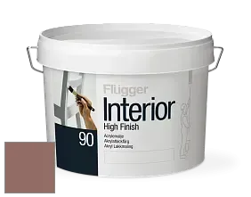 Краска Flugger Interior High Finish 90 акриловая глянцевая эмаль цвет NCS S 5020-Y80R 