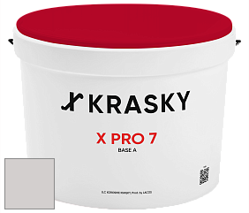 Краска X Pro 7 X Krasky матовая краска для стен и потолков цвет NCS S 1502-R 