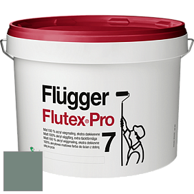 Краска Flugger Flutex Pro 7 матовая краска цвет NCS S 5010-B90G 