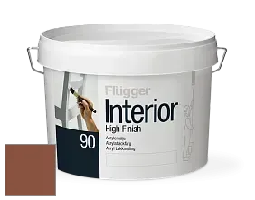 Краска Flugger Interior High Finish 90 акриловая глянцевая эмаль цвет 3398 