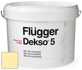 Краска Flugger Dekso 5 матовая краска цвет 1333 