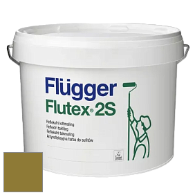 Краска Flugger Flutex 2S глубоко матовая краска цвет NCS S 4050-G80Y 