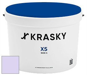 Краска X5 X Krasky матовая краска для стен и потолков цвет 1441 