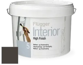 Краска Flugger Interior High Finish 5 матовая акриловая краска-грунт цвет NCS S 8505-Y20R 