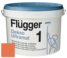 Краска Flugger Dekso 1 ультраматовая краска цвет NCS S 1070-Y60R 