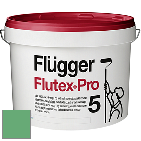 Краска Flugger Flutex Pro 5 матовая краска цвет NCS S 2050-G10Y 